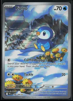 Piplup 098/094 Phantasmal Flames Illustration Rare Pokemon - Image 1