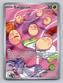 Exeggcute 192/191 Illustration Rare Surging Sparks Pokemon Holo NM - Image 1