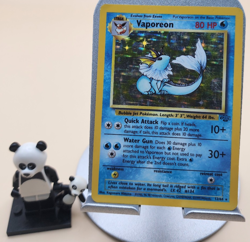 Vaporeon 12/64 Holo Rare Jungle Pokemon Unlimited Holo HP - Image 1