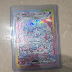Pokemon Sylveon Ex 156/131 Prismatic Evolutions Special Illustration Rare Holo - Image 1
