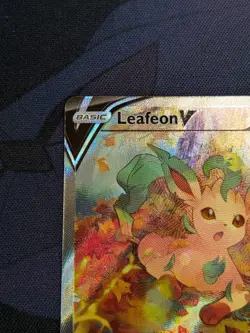 Pokemon Leafeon V Evolving Skies 167/203 Alt Art Ultra Rare Holo TCG - Image 3