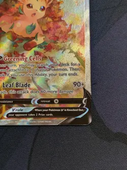 Pokemon Leafeon V Evolving Skies 167/203 Alt Art Ultra Rare Holo TCG - Image 5