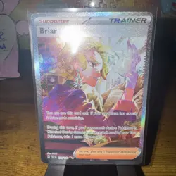 Pokemon Briar 171/142 Sv07: Stellar Crown Special Illustration Rare Holo Trainer - Image 1