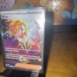 Pokemon Briar 171/142 Sv07: Stellar Crown Special Illustration Rare Holo Trainer - Image 2