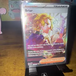 Pokemon Briar 171/142 Sv07: Stellar Crown Special Illustration Rare Holo Trainer - Image 3