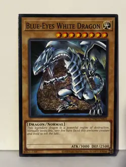 Blue-Eyes White Dragon (Unlimited Misprint) SDWD-EN002 Yugioh NM - Image 1