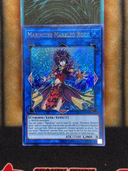 Yugioh Marincess Marbled Rock RIRA-EN042 Secret Rare NM - Image 1