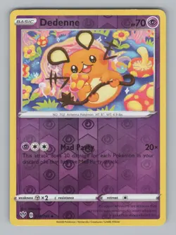 Dedenne 078/189 Uncommon Darkness Ablaze Pokemon Reverse Holo NM - Image 1