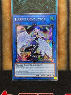 Yugioh Harpie Conductor BLHR-EN047 Secret Rare 1st Ed NM - Image 1