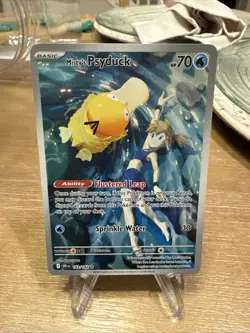 Pokemon TCG Misty's Psyduck Scarlet & Violet 193/182 Destined Rivals - Image 1