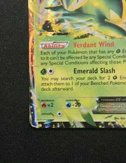 Virizion EX 9/101 Ultra Rare Holo 2013 Black & White Plasma Blast Pokemon LP - Image 5