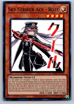 SKY STRIKER ACE - ROZE RA05-EN133 ULTRA RARE RARITY COLLECTION 5 YU-GI-OH NM/M - Image 1