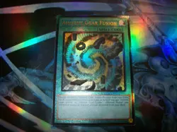 Ancient Gear Fusion 1st Edition Ultimate Rare RA05-EN063 Yu-Gi-Oh! - Image 1