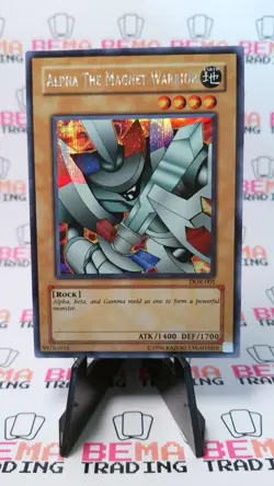Alpha the Magnet Warrior DOR-001 Duelist of the Roses Unlimited - Image 1