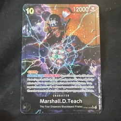 OP09-093 Marshall.D.Teach (Alt Art) SR - One Piece Emperors the New World TCG K1 - Image 1
