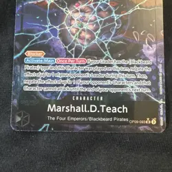 OP09-093 Marshall.D.Teach (Alt Art) SR - One Piece Emperors the New World TCG K1 - Image 2