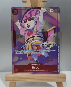 Bepo (P-019) Championship 2024 Promo One Piece TCG English - Image 1