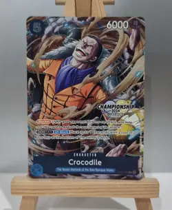 Crocodile (ST03-003) Championship 2024 Promo One Piece TCG English - Image 1