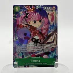 One Piece Perona OP12-034 SR Alt Art Foil - Legacy of the Master NM ENGLISH - Image 1