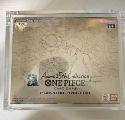 One Piece Anime 25th Collection EB-02 Extra Booster Box English SEALED w/case - Image 1