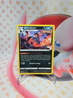 (NM) Houndoom 096/163 【Stamped】Pokemon Play Prize Pack Pokemon Card - Image 1