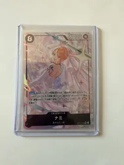 Nami SR-P OP15-086 Adventure on KAMI’s Island ONE PIECE Card Game Japanese NM - Image 1
