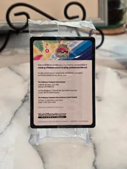 Pokemon TCG Pikachu 190 Sv: Scarlet & Violet Promo Cards Regular SEALED - Image 2