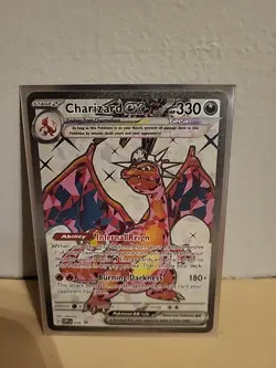 Pokemon TCG Charizard EX Black Star SVP056 Obsidian Flames Holo Promo Card - Image 1