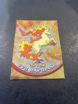 Pokemon Card #78 2000 Topps Tv Rapidash Holo Foil - Image 2