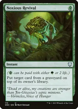 1x Noxious Revival NM Eng MTG - All Will Be One Commander - Image 1