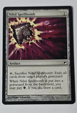 Nihil Spellbomb Scars of Mirrodin Regular Artifact - Image 1