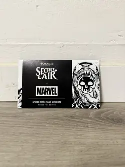MTG Secret Lair x Marvel's Spider-Man: Mana Symbiote Raised Foil Edition Sealed - Image 1