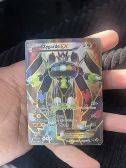 Zygarde EX 054a/124 Alternate Art Holo Card LP - NM Condition - Image 2
