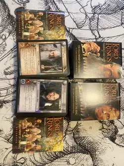 lord of the rings trading card game starter fellowship aragorn gandalf 2002 - Image 2