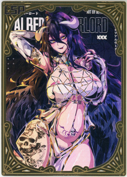❤ALBEDO - #012/200 - GOLD METAL - Goddess Story Anime Waifu Metal Card - Image 1