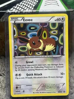 Pokemon Eevee BW94 Black Star Promo Holo Card NM Condition - Image 1