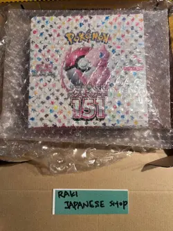Pokemon TCG Japanese 151 Booster Box SEALED Pokemon Card Sv2a US Seller ship now - Image 3
