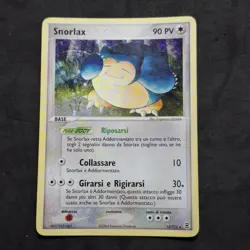 Snorlax 15/112 Rosso Fuoco Verde Foglia Holo Card Pokemon Card ITA - Image 1