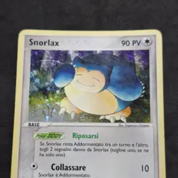 Snorlax 15/112 Rosso Fuoco Verde Foglia Holo Card Pokemon Card ITA - Image 2