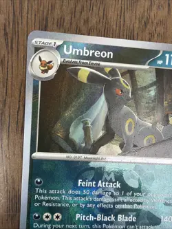 Umbreon (Master Ball Pattern) 059/131 Pokemon Prismatic Evolutions - Image 3