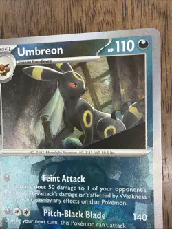 Umbreon (Master Ball Pattern) 059/131 Pokemon Prismatic Evolutions - Image 4