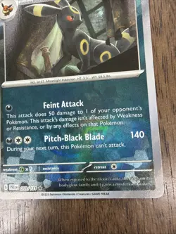 Umbreon (Master Ball Pattern) 059/131 Pokemon Prismatic Evolutions - Image 5
