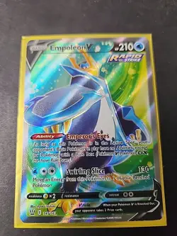 EMPOLEON V 145/163 POKEMON BATTLE STYLES FULL ART Rapid Strike - Image 1