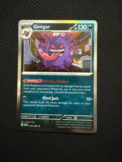 Gengar 050/088 Rare Perfect Order Pokemon Near Mint - Image 1