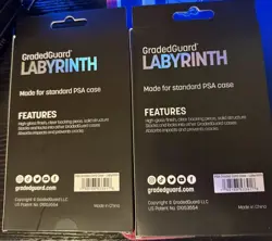 2x PSA AND 3x BGS GradedGuard Labyrinth Card Protector Limited Edition In Hand - Image 2