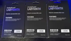 2x PSA AND 3x BGS GradedGuard Labyrinth Card Protector Limited Edition In Hand - Image 3