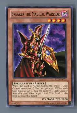 Breaker the Magical Warrior YSYR-EN015 Starter Deck: Yugi Reloaded Yu-Gi-Oh LP - Image 1