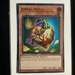 Yu-Gi-Oh! Jurrac Aeolo BLMM-EN106 1st Edition (Ultra Rare) - Image 1