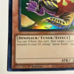 Yu-Gi-Oh! Jurrac Aeolo BLMM-EN106 1st Edition (Ultra Rare) - Image 4