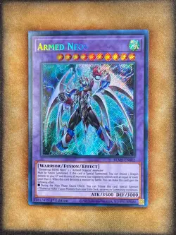 Yugioh Armed Neos BLMR-EN002 Secret Rare 1st Ed NM - Image 1